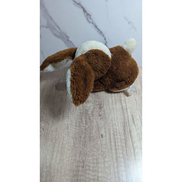 vintage Broadway Toy Adorable Brown & White Plush Bunny Rabbit Stuffed Animal 9" - Picture 14 of 14